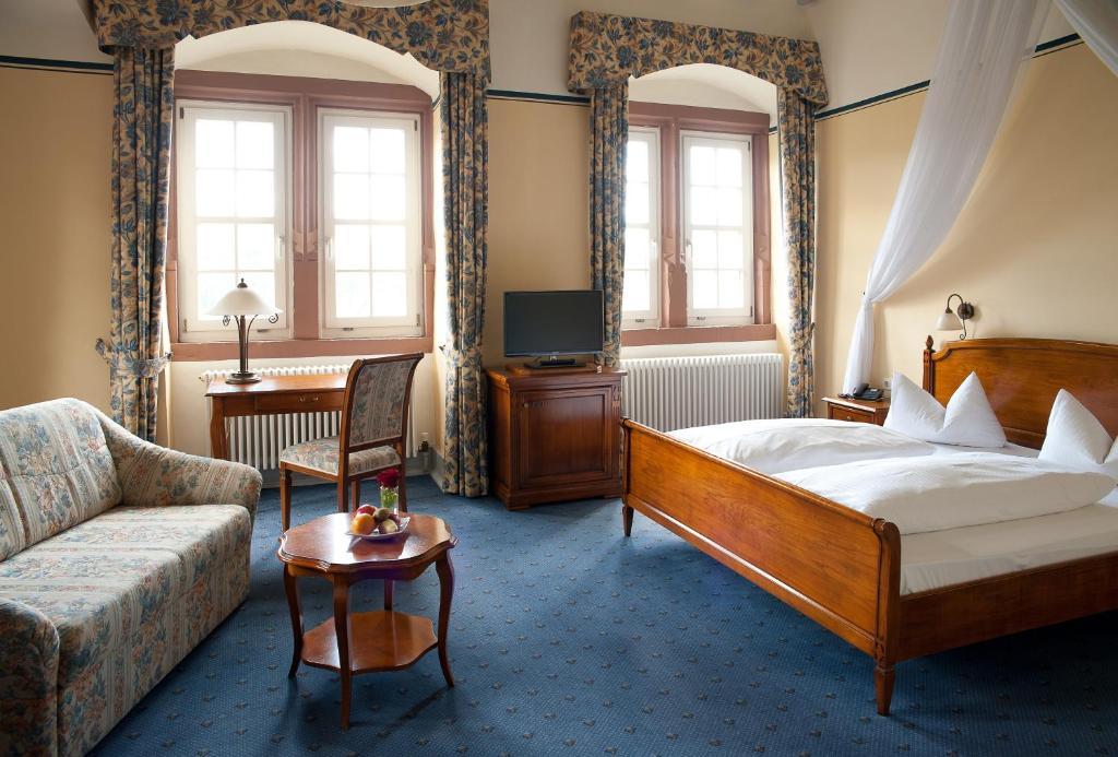 Schlosshotel Hirschhorn Chambre photo