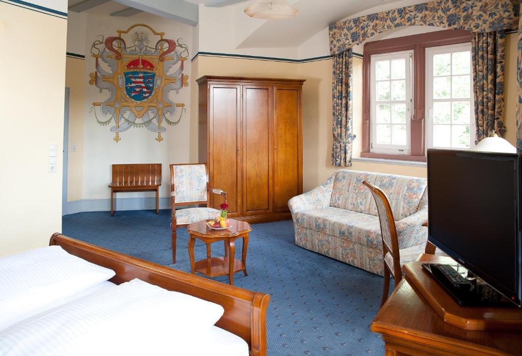Schlosshotel Hirschhorn Chambre photo