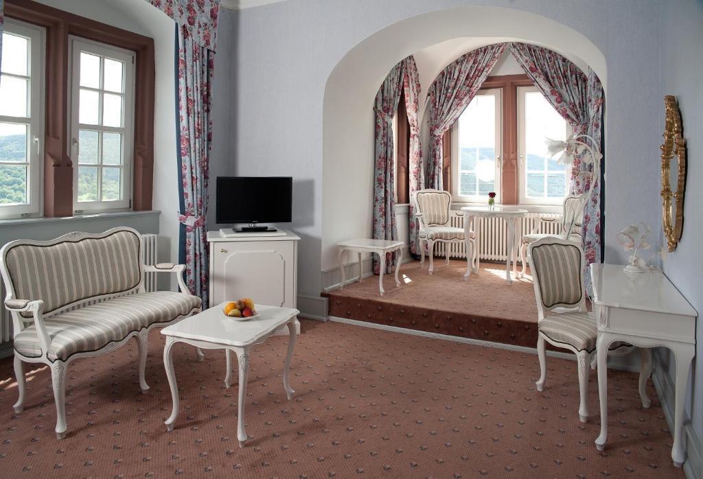 Schlosshotel Hirschhorn Chambre photo