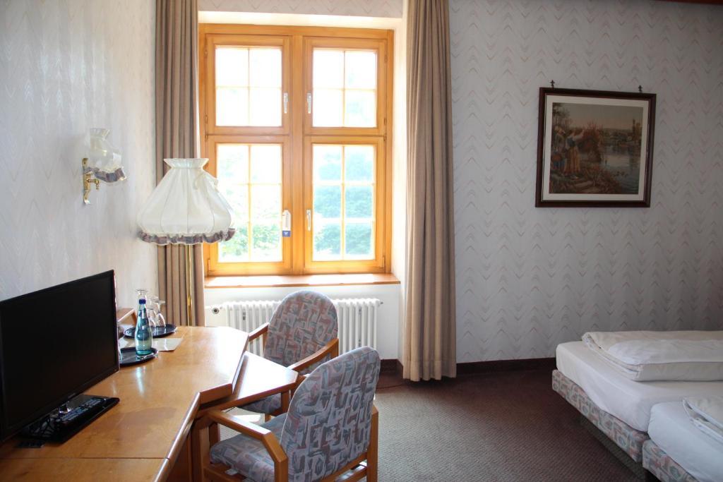 Schlosshotel Hirschhorn Chambre photo
